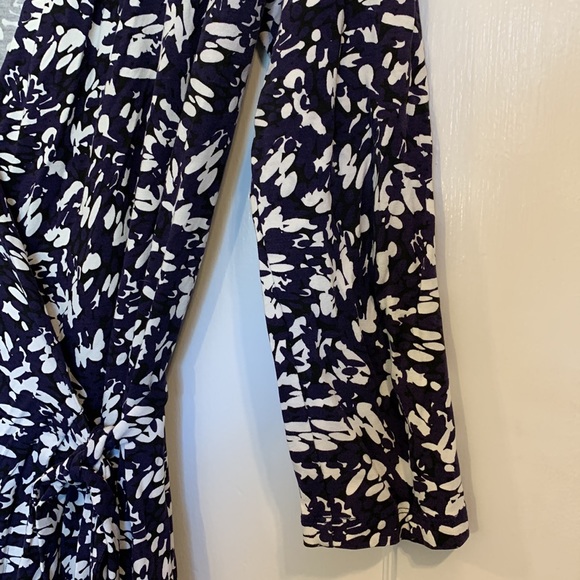 L.k.Bennett London Print Wrap Dress Size:10 - Picture 5 of 11